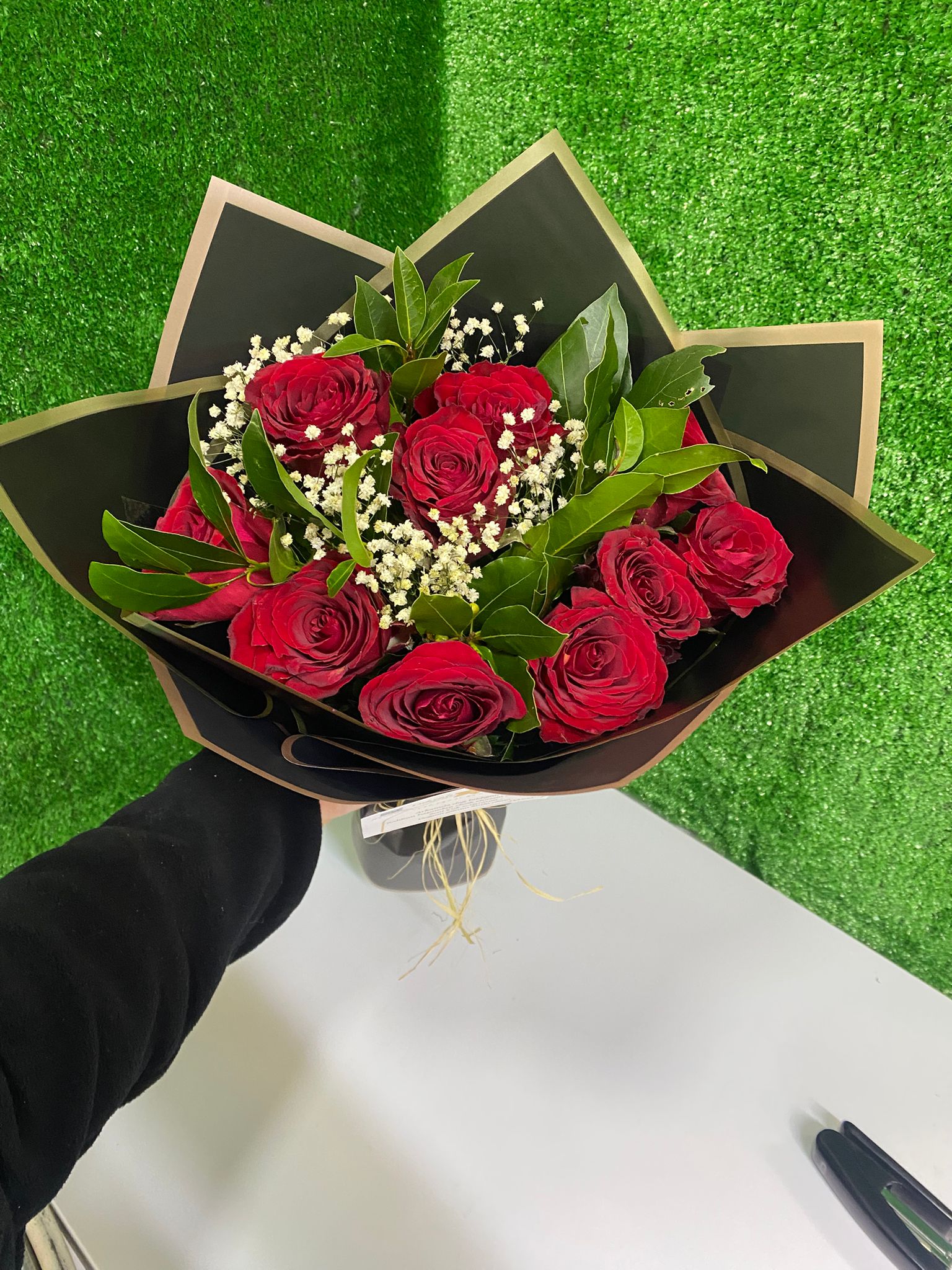 Asil Tutku Kırmızı Gül Buketi